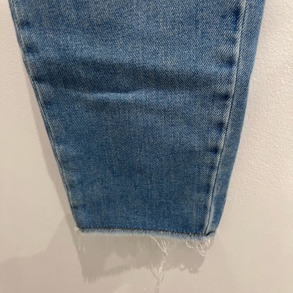 ESCADA cropped jeans size 38 bleu with stones - Picture 7 of 10